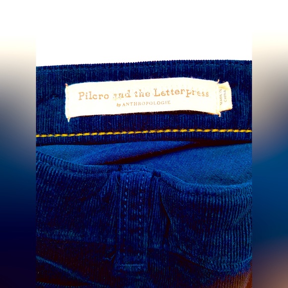 PILCRO AND THE LETTERPRESS HIGH-RISE CORDUROY PANTS - Picture 3 of 7